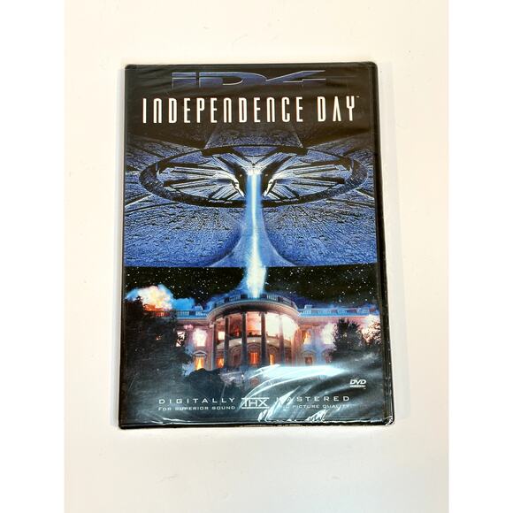 Independence Day (DVD, 1996) Will Smith Sci-Fi Action Movie – Brand New Sealed - Picture 1 of 3